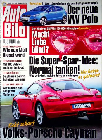 Deckblatt Auto Bild (38/2005)
